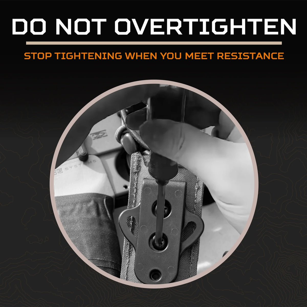 Étui à chargeur simple pour pistolet - Support pivotant
