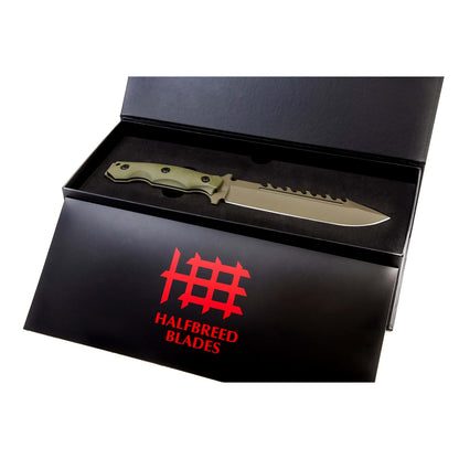 Coltello da sopravvivenza grande, punta di lancia