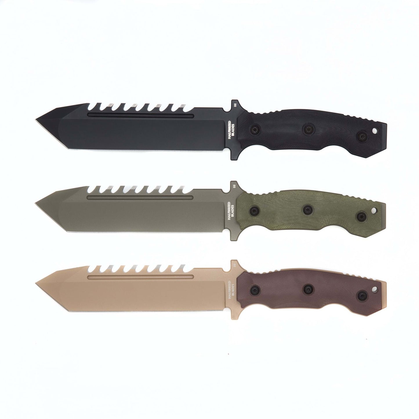 Large Survival Knife, Tanto Point