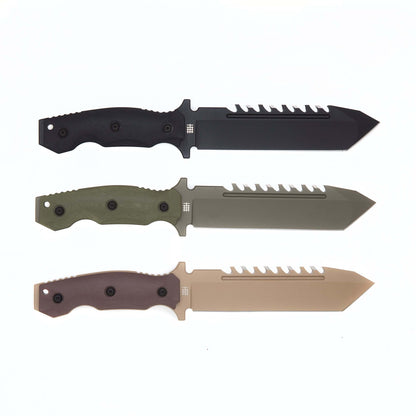 Large Survival Knife, Tanto Point