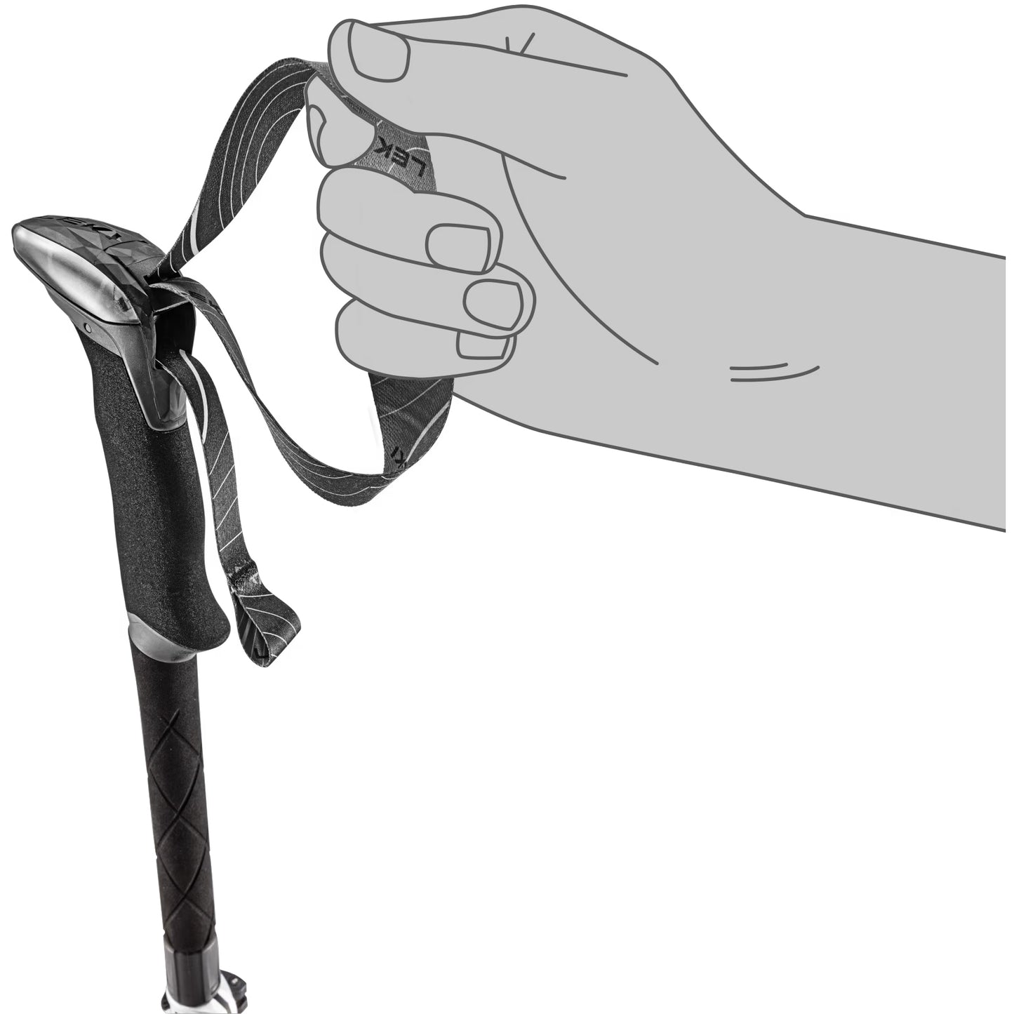 Trekkingstöcke Makalu FX Carbon AS, 110-130cm