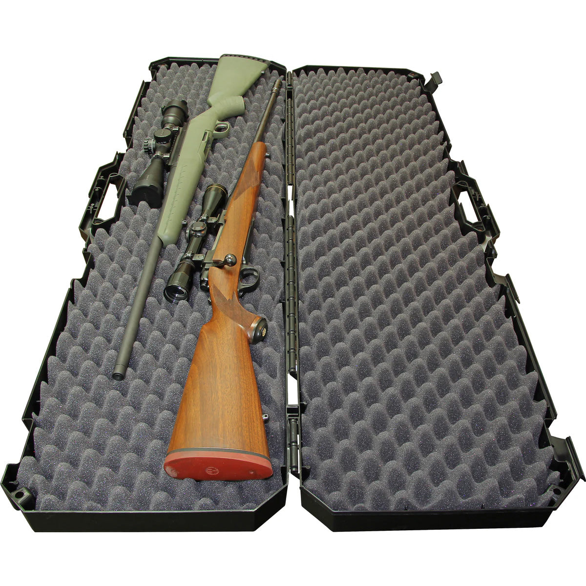 Double Scoped Rifle Case 51", Black