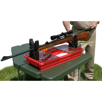 Portable Rifle Maintenance & Cleaning Center, Red
