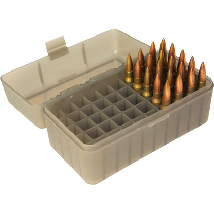 Rifle Ammo Box 50 Round 220 Swift 243 308 Win 6.5 Creedmoor 6.8x51