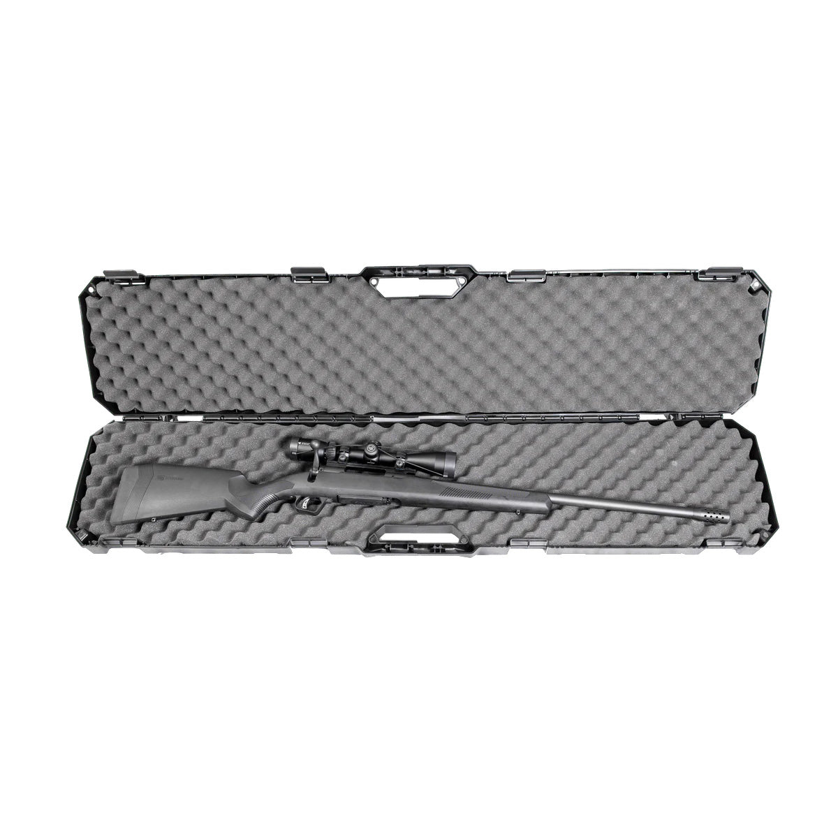 Single Scoped Rifle Case 51", Black