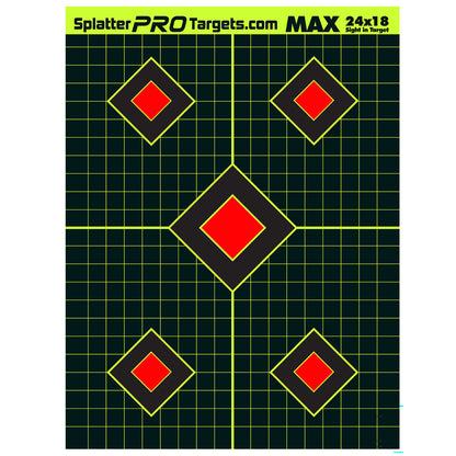 Splatter Pro Targets Zielscheiben MXFR 02, 60x45cm, 10er Packung