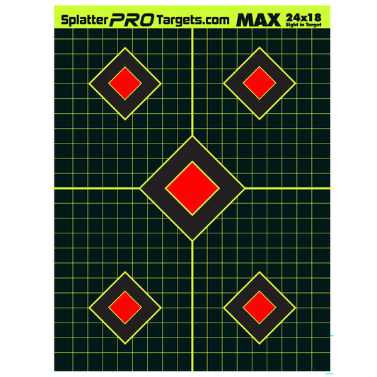 Splatter Pro Targets Zielscheiben MXFR 02, 60x45cm, 10er Packung