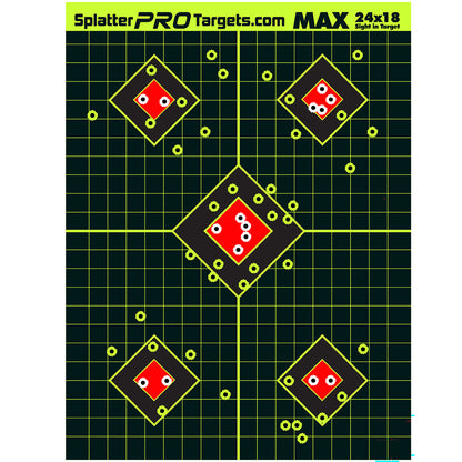 Splatter Pro Targets Zielscheiben MXFR 02, 60x45cm, 10er Packung