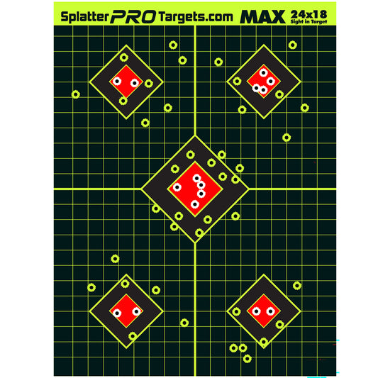 Splatter Pro Targets Zielscheiben MXFR 02, 60x45cm, 10er Packung