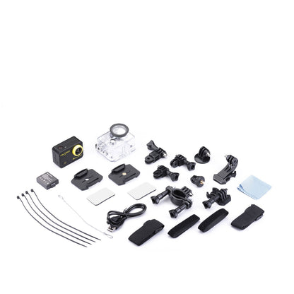 H5 Pro Action Cam 4K + Monopod + Zubehör