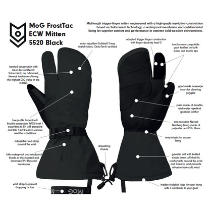 FrostTac ECW Mitten 5520, Black