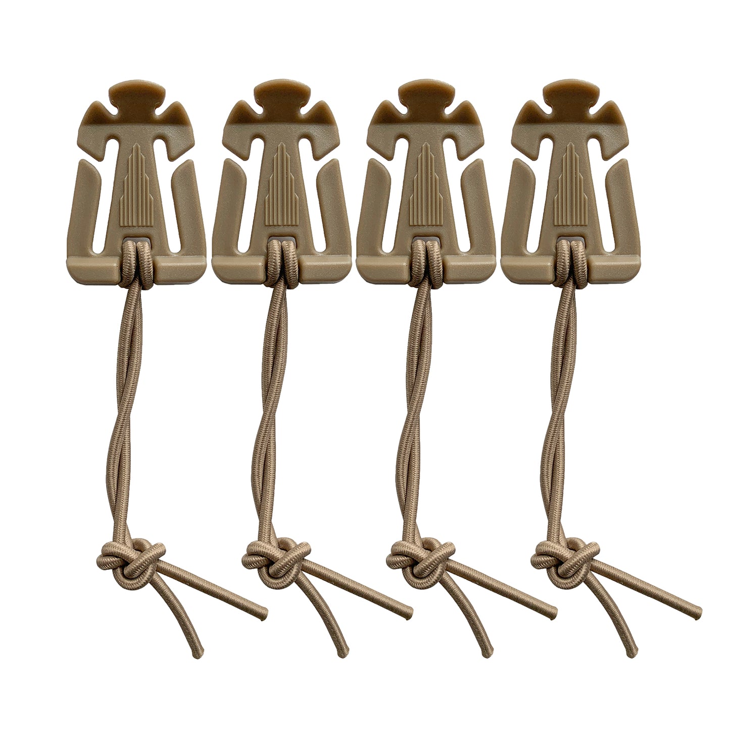 Clip d'équipement Molle (pack de 4)