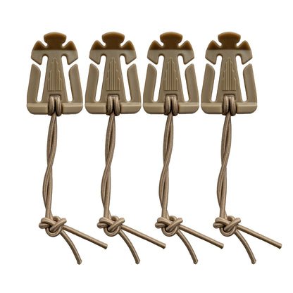 Clip d'équipement Molle (pack de 4)