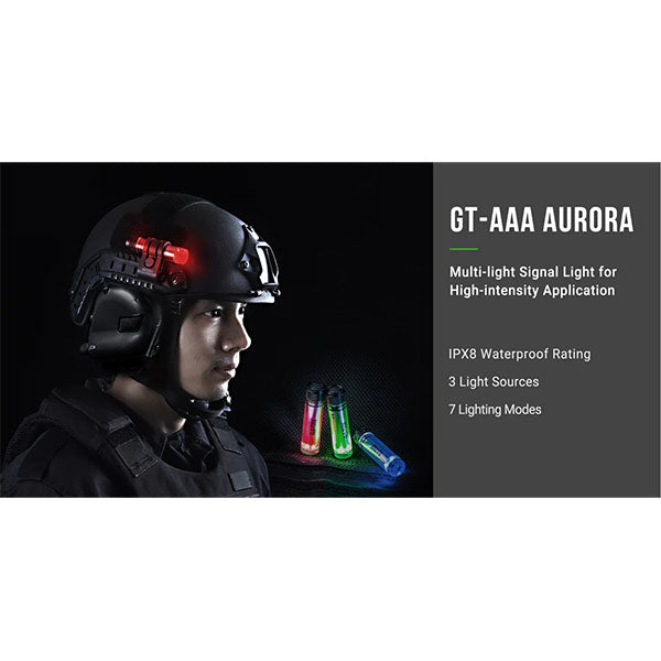 Notsignal/Signallicht GT-AAA AURORA (inkl. Batterie)