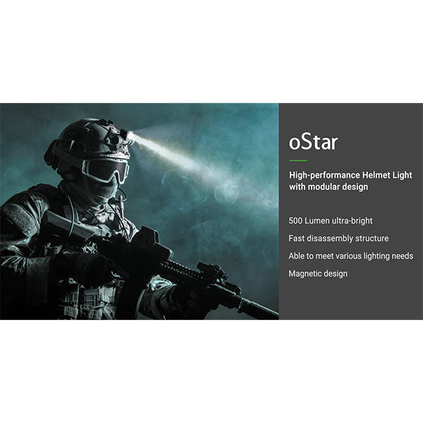 Lampe de casque LED oStar, 500 lumens (batterie incluse)