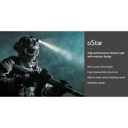 Lampe de casque LED oStar, 500 lumens (batterie incluse)