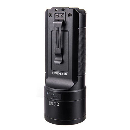 Lampe de poche tactique à LED HL10, 10 000 lumens (batterie incluse)