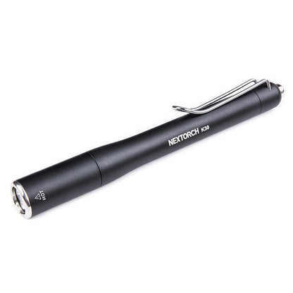 Lampe-stylo tactique haute performance K30, 850 lumens (batterie incluse)