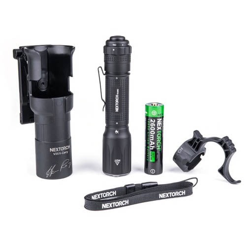 Lampe de poche tactique à LED TA30C, 1 600 lumens (batterie incluse)