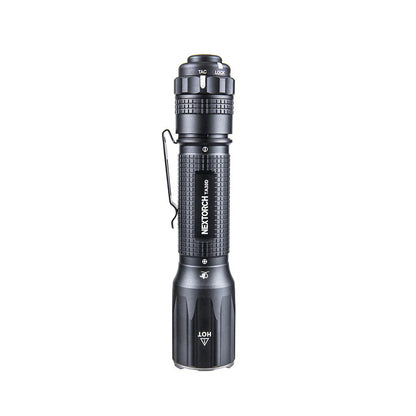 Tactical LED-Taschenlampe TA30D mit Führungshilfe, 2'200 Lumen (inkl. Akku und FR-1 Ring)