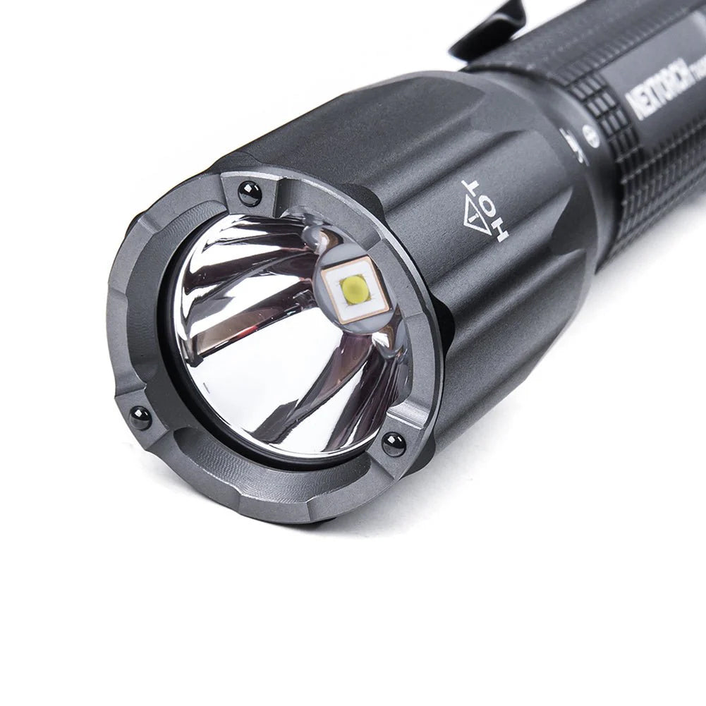 Tactical LED-Taschenlampe TA30D mit Führungshilfe, 2'200 Lumen (inkl. Akku und FR-1 Ring)