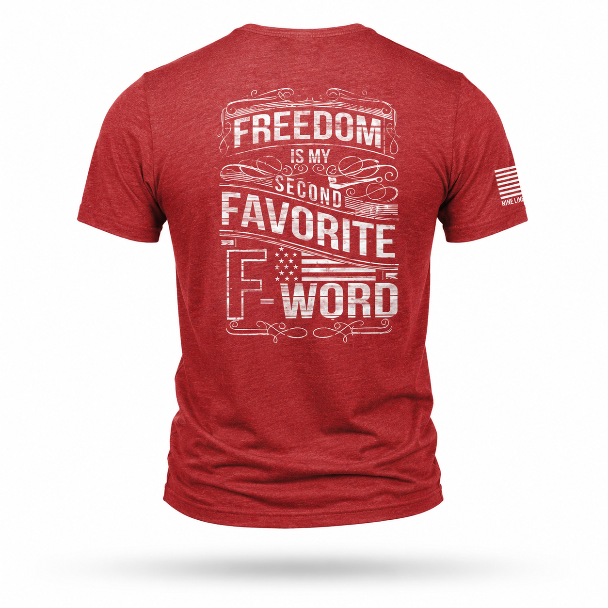 T-shirt FWORD, Canvas rouge