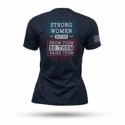 Women's T-Shirt Strong Women / May We