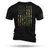 T-Shirt AMERICAN CAMO, charcoal black 