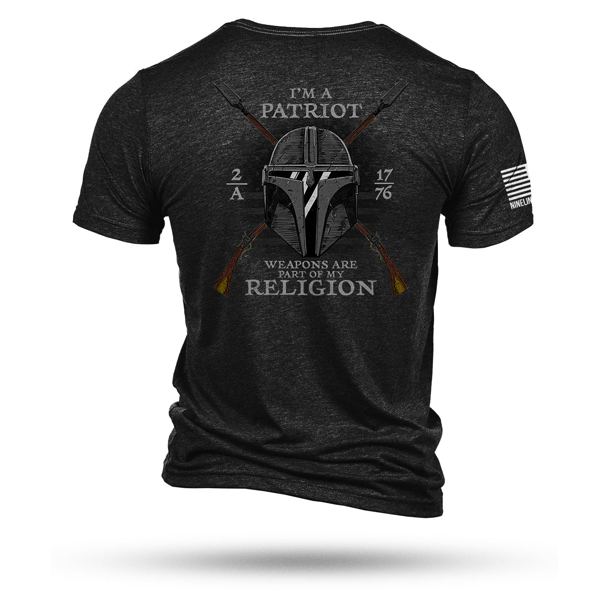 T-shirt 2A MY RELIGION, noir anthracite