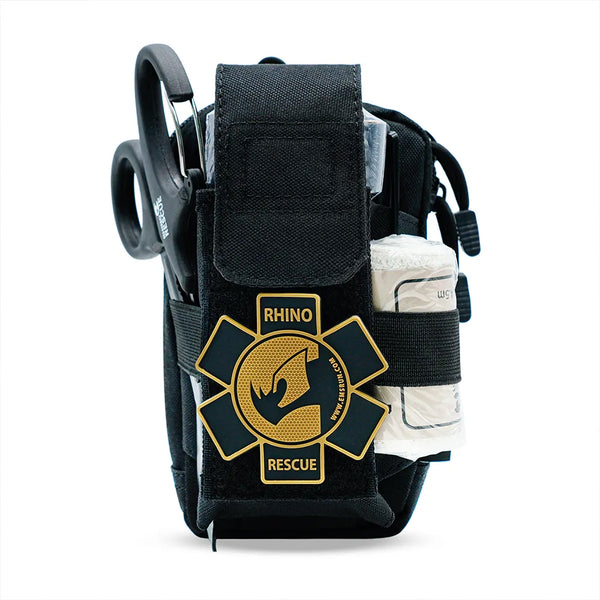 Rhino Rescue IFAK ファーストエイドキット IFAK-FANNY KIT (gefüllt), schwarz