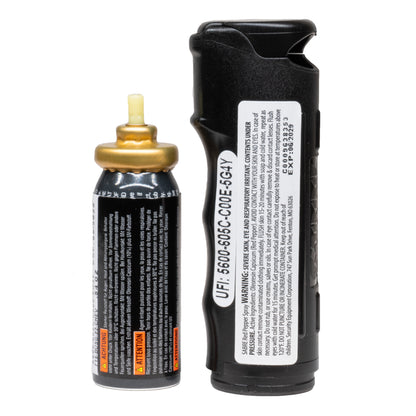 Spray au poivre F15 PEPPER GEL, noir, 15ml