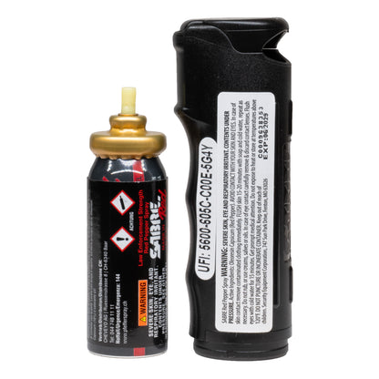 Spray au poivre F15 PEPPER GEL, noir, 15ml