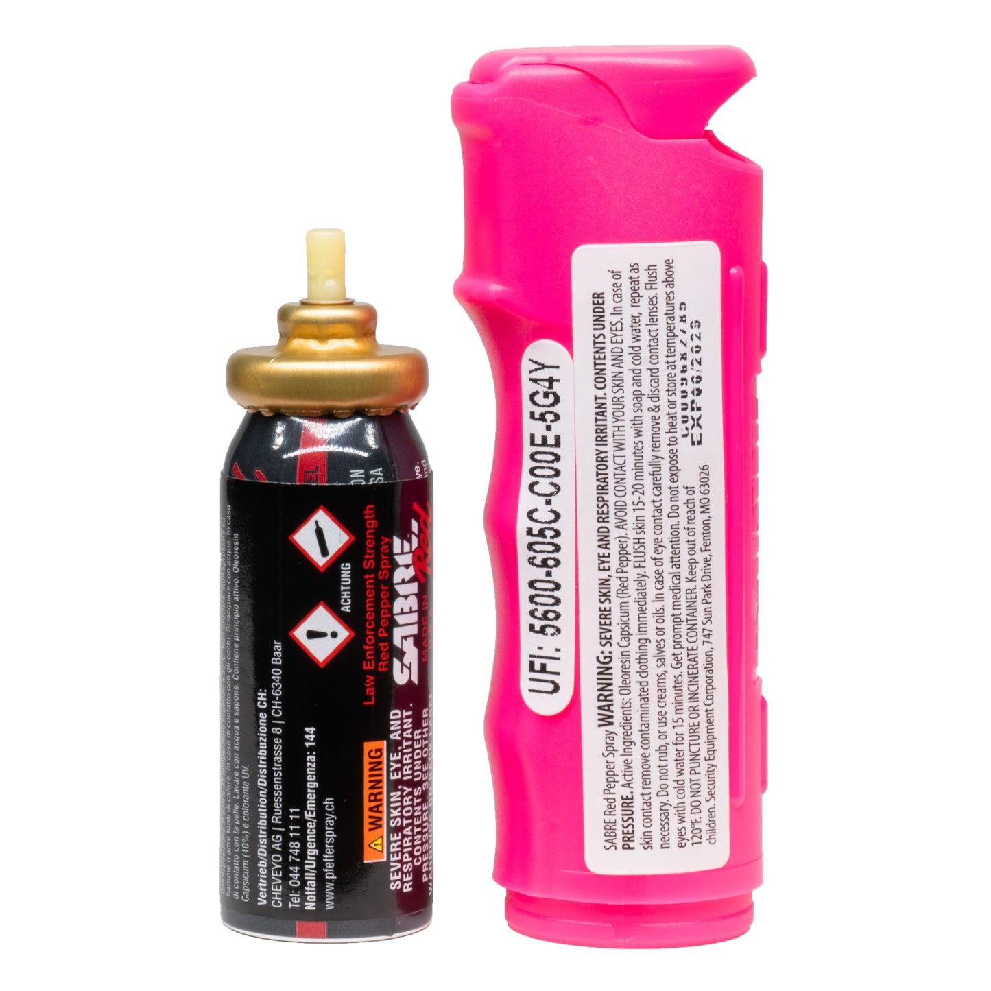 Spray au poivre F15 PEPPER GEL, rose, 15ml