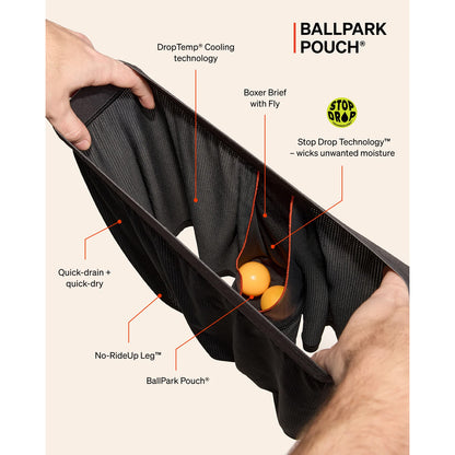 Boxer en maille à séchage rapide Quest Fly (lot de 3)