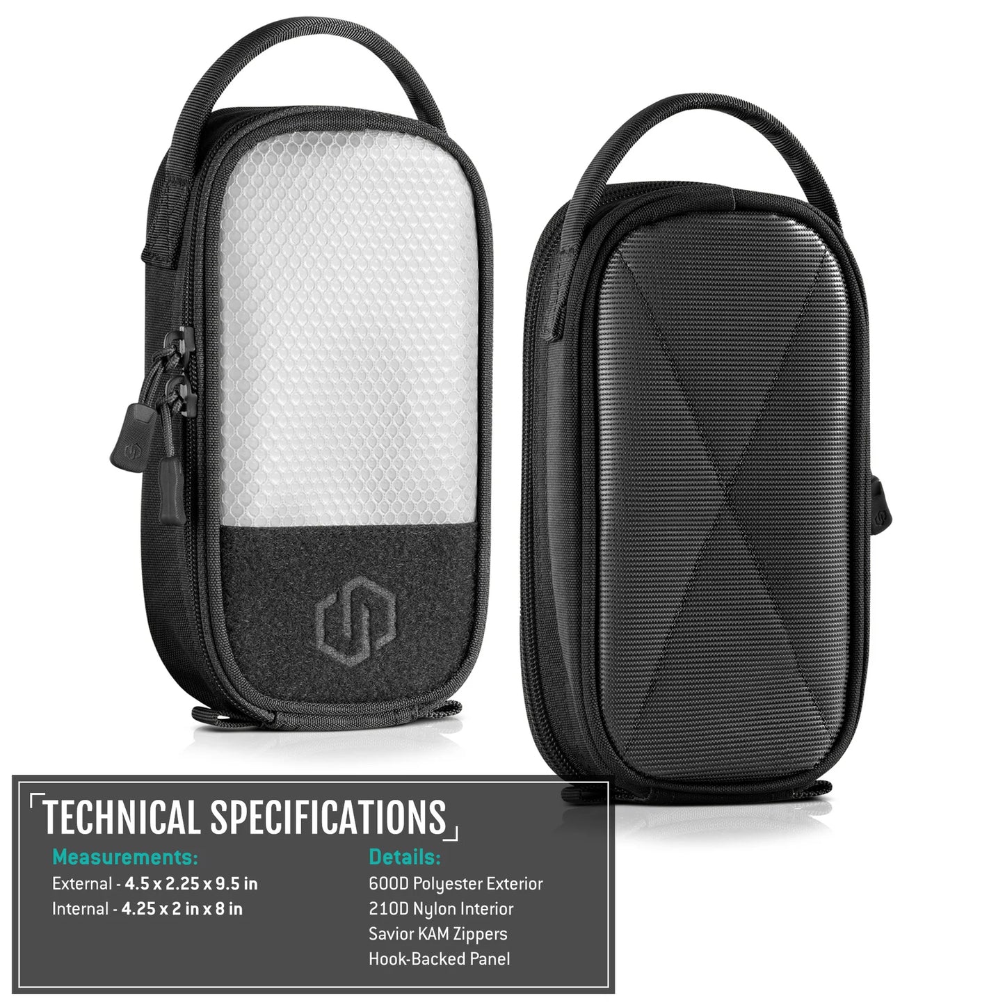CORE 8X4 Pouch w/ Hook Backing (2-Pack)