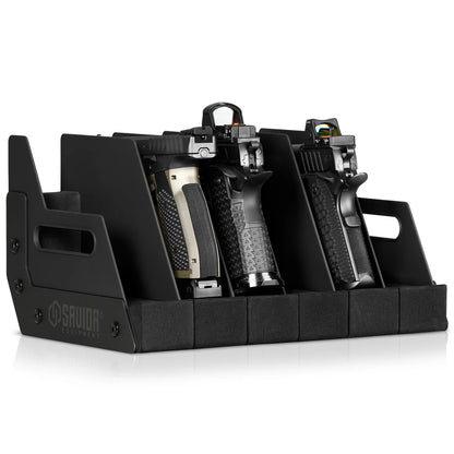 Pistol Rack - 6 Pistolen, Black