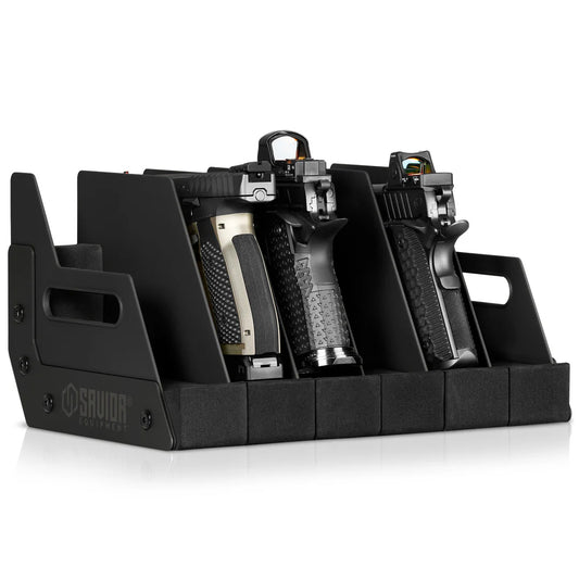 Pistol Rack - 6 Pistolen, Black