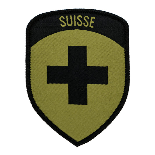 Klettabzeichen Landeswappen SUISSE - Ranger Green