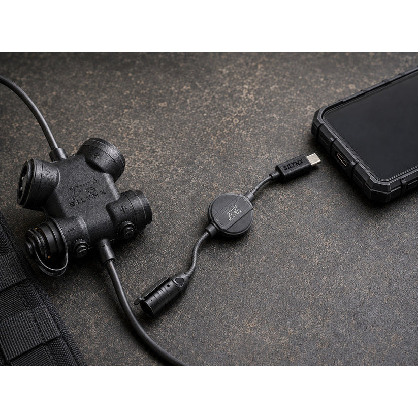 Cable Adaptor, USB-C Smartphone to CLARUS II, Link Detect, 40cm