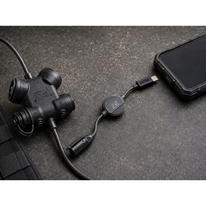 Cable Adaptor, USB-C Smartphone to CLARUS II, Link Detect, 40cm