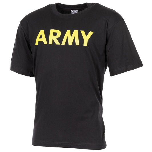 T-shirt imprimé « Army », noir