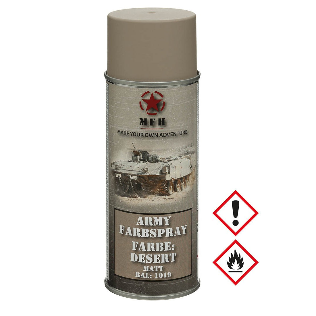 Army Farbspray, DESERT, matt, 400 ml