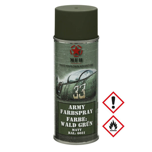 Army Farbspray, WALD GRÜN, matt, 400 ml