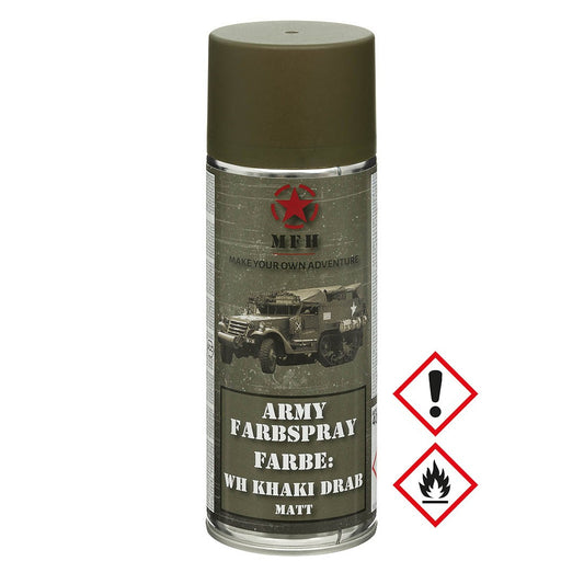 Army Farbspray, WH KHAKI DRAB, matt, 400 ml