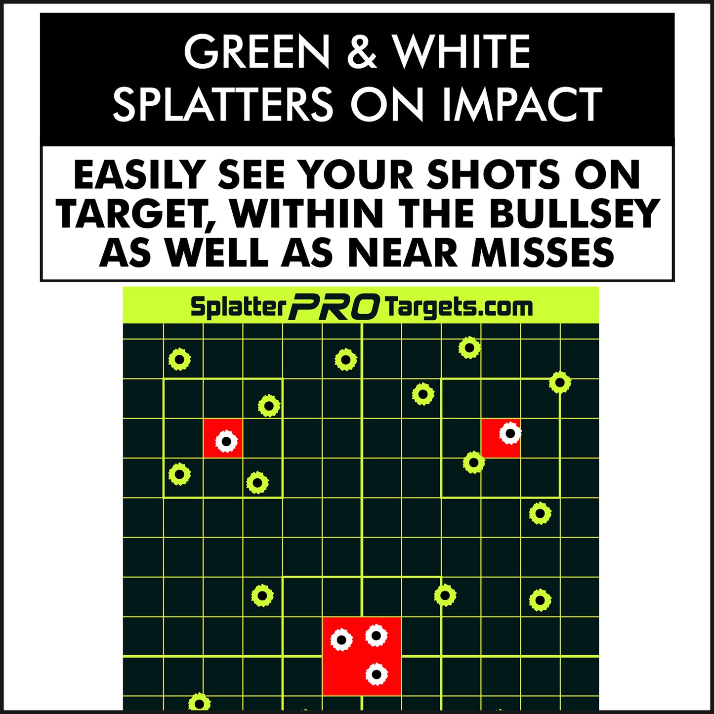 Splatter Pro Targets Zielscheiben UB 02 18, 45x30cm, 10er Packung