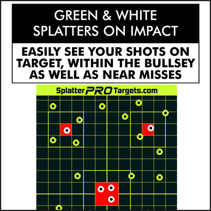 Splatter Pro Targets Zielscheiben UB 02 18, 45x30cm, 10er Packung