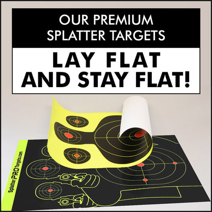 Splatter Pro Targets Zielscheiben UB 02 18, 45x30cm, 10er Packung