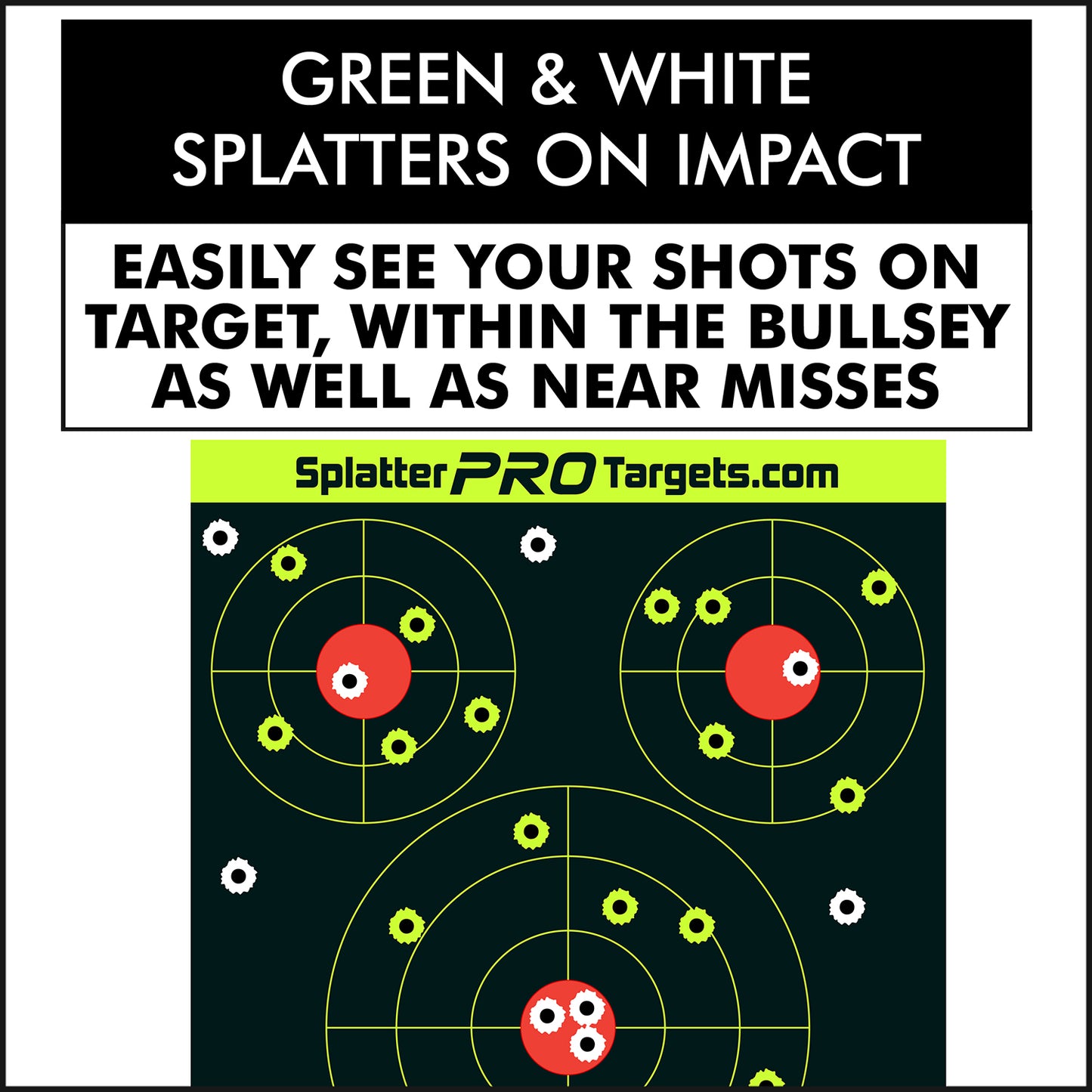 Splatter Pro Targets Zielscheiben UB 03 18, 45x30cm, 10er Packung