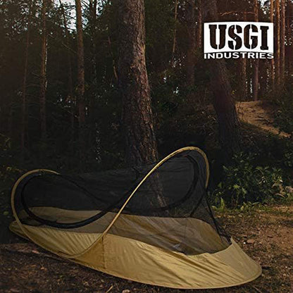USGI Mückenschutz-Schlafsystem BIVY TENT SLEEP NET SYSTEM, Dark Earth