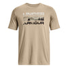 T-shirt con logo Stacked, City / Khaki